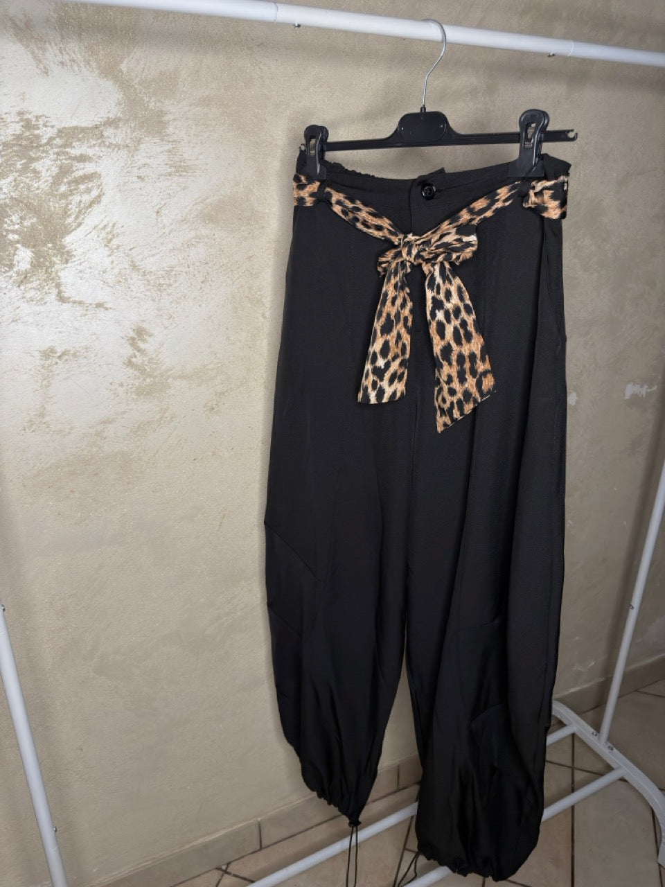 Pantalone Cintura Print