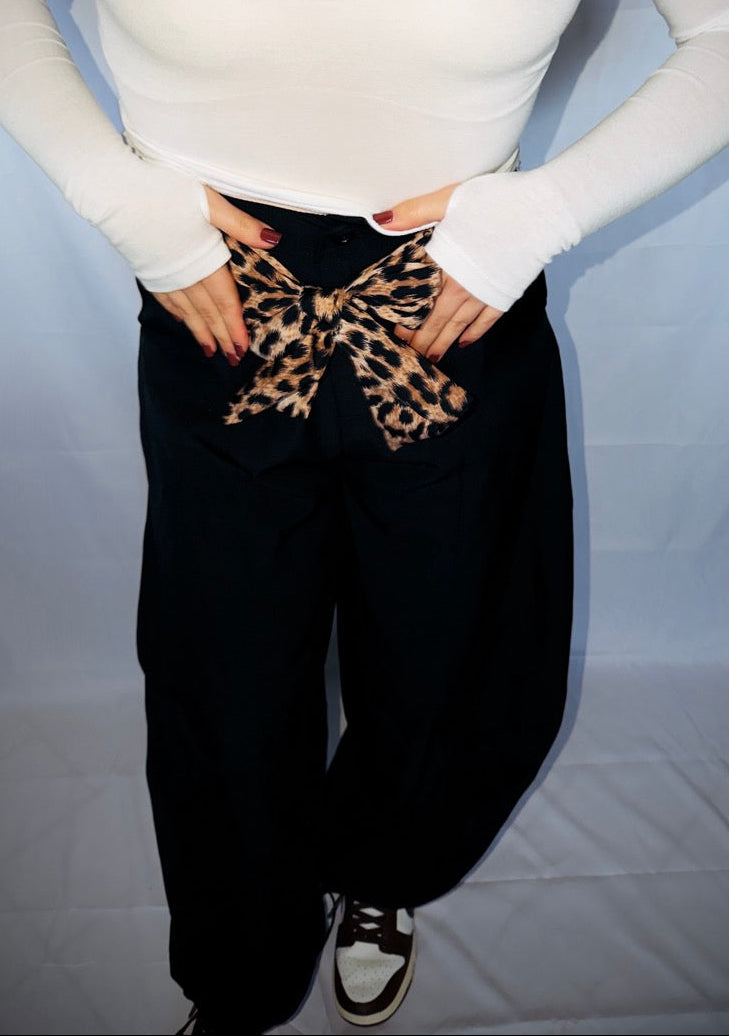 Pantalone Cintura Print